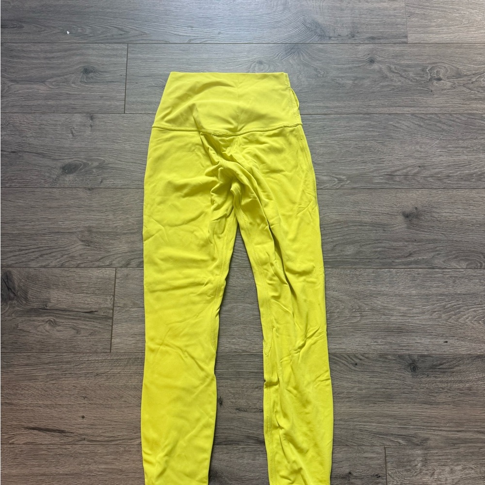 lululemon athletica Yellow Leggings